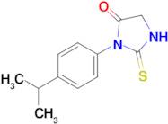 3-[4-(propan-2-yl)phenyl]-2-sulfanylideneimidazolidin-4-one