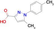 5-Methyl-1-(4-methylphenyl)-1h-pyrazole-3-carboxylic acid