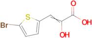 3-(5-bromothiophen-2-yl)-2-hydroxyprop-2-enoic acid