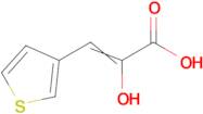 2-hydroxy-3-(thiophen-3-yl)prop-2-enoic acid