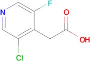 2-(3-Chloro-5-fluoropyridin-4-yl)acetic acid