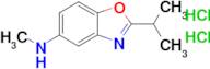 n-Methyl-2-(propan-2-yl)-1,3-benzoxazol-5-amine dihydrochloride