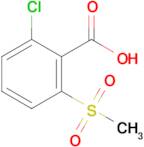 2-Chloro-6-methanesulfonylbenzoic acid