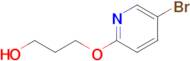 3-((5-Bromopyridin-2-yl)oxy)propan-1-ol