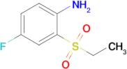 2-(Ethanesulfonyl)-4-fluoroaniline