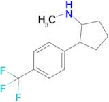 n-Methyl-2-[4-(trifluoromethyl)phenyl]cyclopentan-1-amine