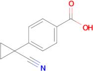 4-(1-Cyanocyclopropyl)benzoic acid