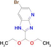 6-bromo-2-(diethoxymethyl)-1H-imidazo[4,5-b]pyridine