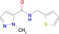 1-Methyl-N-[(thiophen-2-yl)methyl]-1h-pyrazole-5-carboxamide