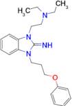 Diethyl({2-[2-imino-3-(3-phenoxypropyl)-2,3-dihydro-1h-1,3-benzodiazol-1-yl]ethyl})amine