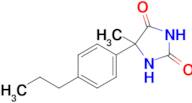 5-Methyl-5-(4-propylphenyl)imidazolidine-2,4-dione