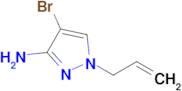 4-Bromo-1-(prop-2-en-1-yl)-1h-pyrazol-3-amine