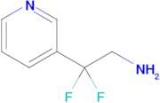 2,2-Difluoro-2-(pyridin-3-yl)ethan-1-amine