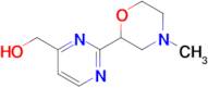 (2-(4-Methylmorpholin-2-yl)pyrimidin-4-yl)methanol