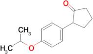2-[4-(propan-2-yloxy)phenyl]cyclopentan-1-one