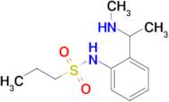 n-{2-[1-(methylamino)ethyl]phenyl}propane-1-sulfonamide