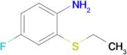 2-(Ethylsulfanyl)-4-fluoroaniline