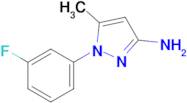 1-(3-Fluorophenyl)-5-methyl-1h-pyrazol-3-amine