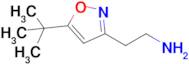 2-(5-Tert-butyl-1,2-oxazol-3-yl)ethan-1-amine