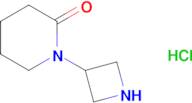 1-(Azetidin-3-yl)piperidin-2-one hydrochloride