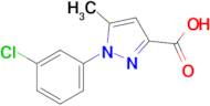 1-(3-Chlorophenyl)-5-methyl-1h-pyrazole-3-carboxylic acid