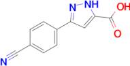 3-(4-cyanophenyl)-1H-pyrazole-5-carboxylic acid