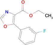 ethyl 5-(3-fluorophenyl)-1,3-oxaZole-4-carboxylate