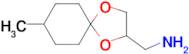 {8-methyl-1,4-dioxaspiro[4.5]decan-2-yl}methanamine