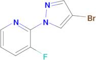 2-(4-Bromo-1h-pyrazol-1-yl)-3-fluoropyridine