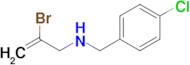 2-Bromo-N-(4-chlorobenzyl)prop-2-en-1-amine