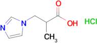 3-(1H-imidazol-1-yl)-2-methylpropanoic acid hydrochloride