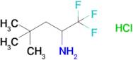 1,1,1-Trifluoro-4,4-dimethylpentan-2-amine hydrochloride