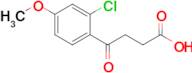 4-(2-Chloro-4-methoxyphenyl)-4-oxobutanoic acid