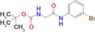 Tert-butyl n-{[(3-bromophenyl)carbamoyl]methyl}carbamate