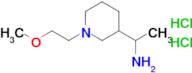 1-[1-(2-methoxyethyl)piperidin-3-yl]ethan-1-amine dihydrochloride