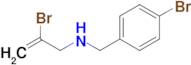 [(4-bromophenyl)methyl](2-bromoprop-2-en-1-yl)amine