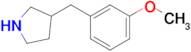 3-[(3-methoxyphenyl)methyl]pyrrolidine