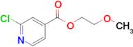 2-Methoxyethyl 2-chloropyridine-4-carboxylate