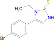 5-(4-bromophenyl)-1-ethyl-2,3-dihydro-1H-imidazole-2-thione