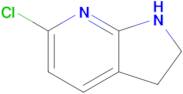 6-Chloro-1h,2h,3h-pyrrolo[2,3-b]pyridine