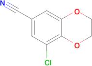 8-Chloro-2,3-dihydro-1,4-benzodioxine-6-carbonitrile