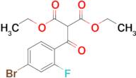 1,3-Diethyl 2-(4-bromo-2-fluorobenzoyl)propanedioate