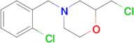 2-(Chloromethyl)-4-[(2-chlorophenyl)methyl]morpholine