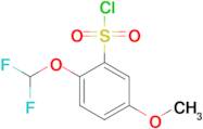 2-(Difluoromethoxy)-5-methoxybenzene-1-sulfonyl chloride