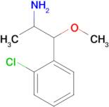 1-(2-Chlorophenyl)-1-methoxypropan-2-amine