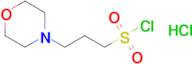 3-(Morpholin-4-yl)propane-1-sulfonyl chloride hydrochloride