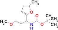 Tert-butyl n-[3-methoxy-1-(5-methylfuran-2-yl)propyl]carbamate