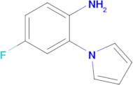 4-Fluoro-2-(1h-pyrrol-1-yl)aniline