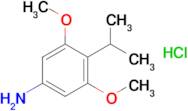 3,5-Dimethoxy-4-(propan-2-yl)aniline hydrochloride