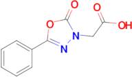 2-(2-Oxo-5-phenyl-2,3-dihydro-1,3,4-oxadiazol-3-yl)acetic acid